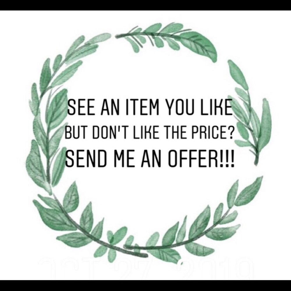 Open to offers!